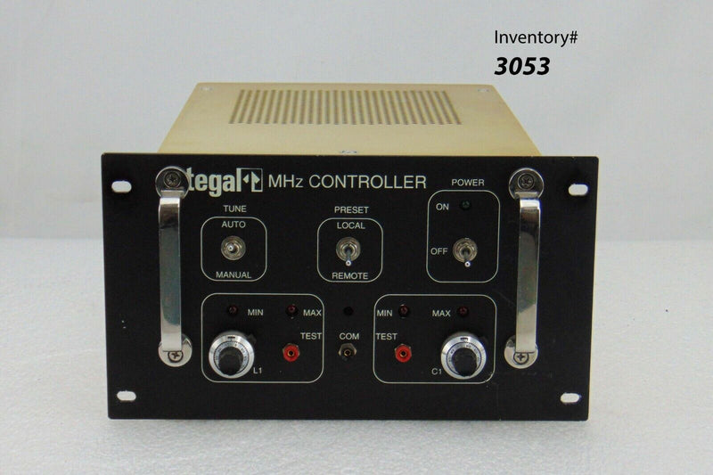 Tegal CR1325-00300 MHz Controller CONT MTCH NTWK STRIPPE *used working - Tech Equipment Spares, LLC