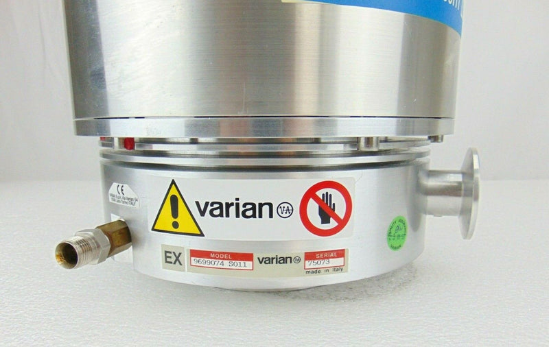 Varian Turbo-V 1000HT Macro Torr Turbo Pump 9699074 S011 *non-working - Tech Equipment Spares, LLC