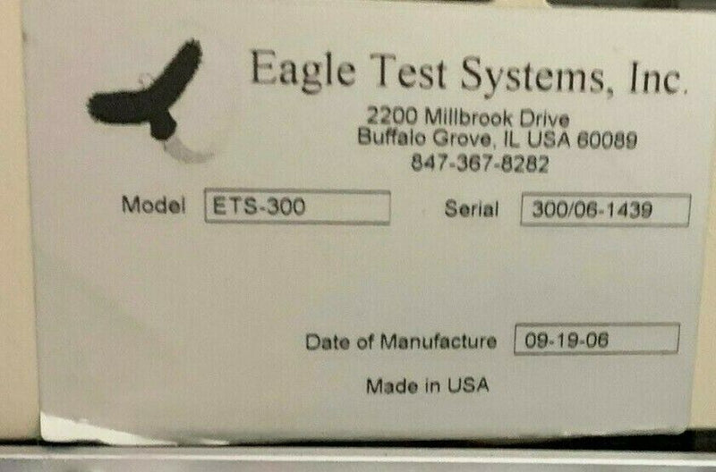 Teradyne Eagle Test Systems ETS-300 Tester **untested, sold as-is** - Tech Equipment Spares, LLC