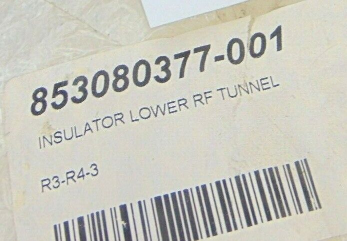 Lam Research 853080377-001 Insulator Lower RF Tunnel *new - Tech Equipment Spares, LLC