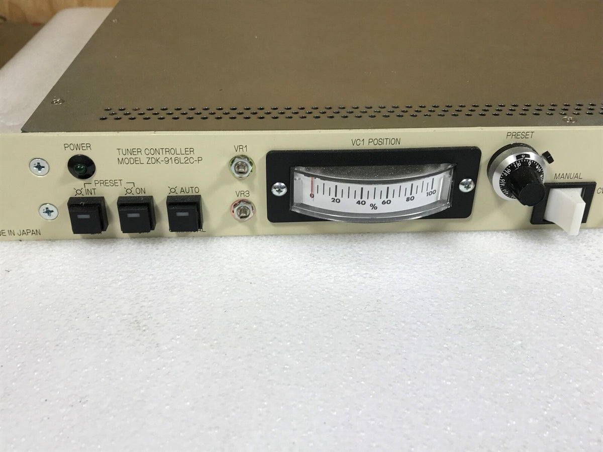 Pearl Kogyo ZDK-916L2C-P Tuner Controller, Hitachi M-712E
