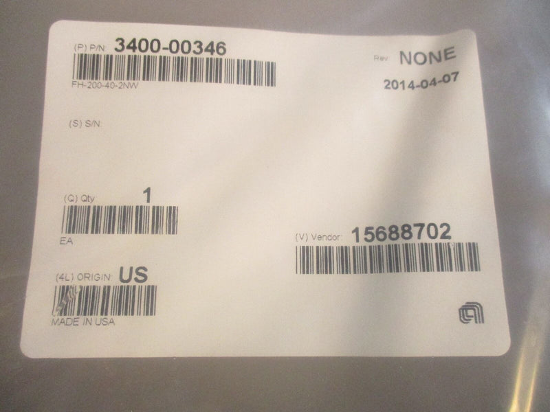 Applied Materials 3400-00346 Stainless Steel Bellow KF-50 FH-200-40-2NW 40” /New - Tech Equipment Spares, LLC