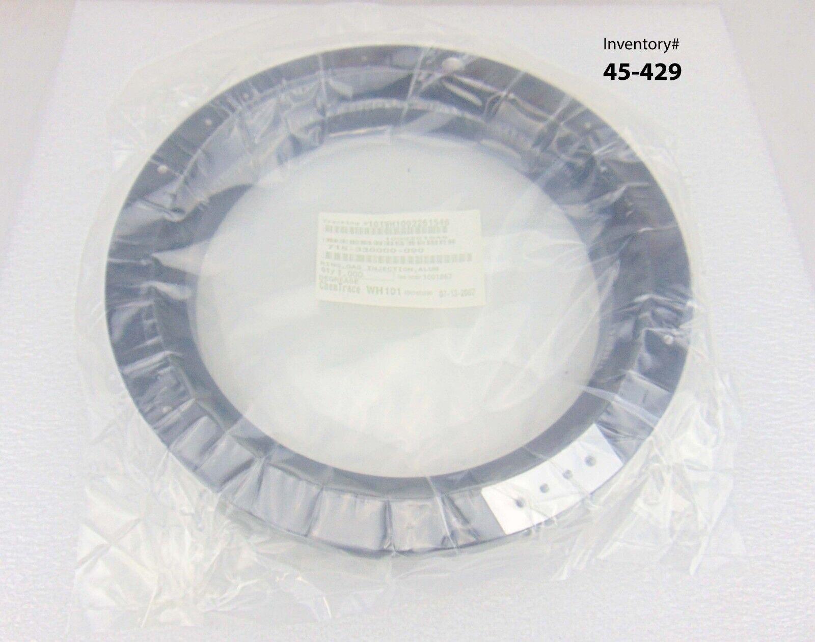 LAM Research 715-330000-090 Ring Gas Injection Alum *new– Tech ...