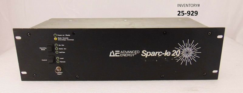 Advanced Energy 3152244-024 B Energy Sparcl-le 20 Pulse Arc Handling Interface - Tech Equipment Spares, LLC
