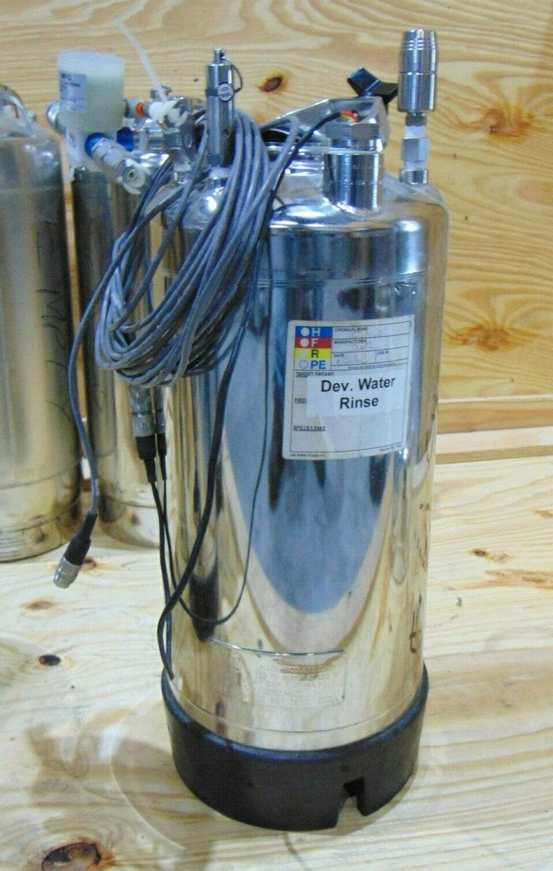 Decalinox Alloy Products Photo Developer Stainless Steel Tank, 20 5 L (Lot of 8) - Tech Equipment Spares, LLC