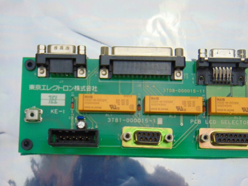 TEL Tokyo Electron 3T81-000051-11 PCB LCD Selector2 Circuit Board *used working - Tech Equipment Spares, LLC