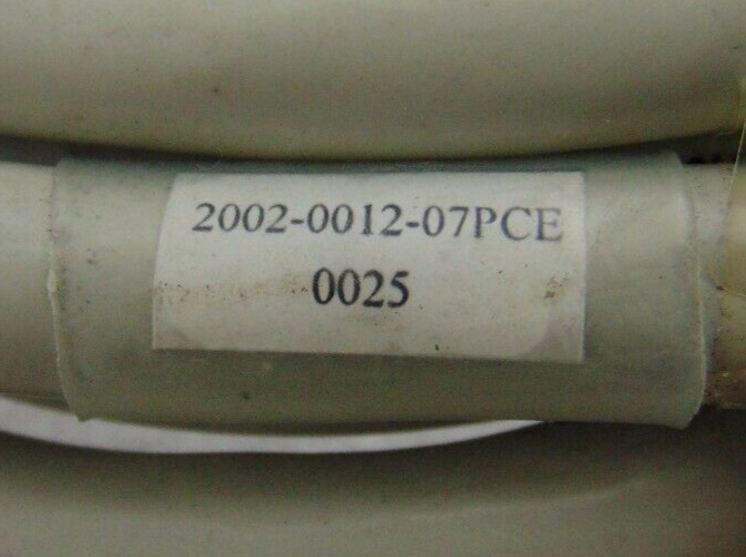 Brooks PRI Equipe 32002-0031-07 SCE 2002-0012-07PCE Robot Cables *used working - Tech Equipment Spares, LLC