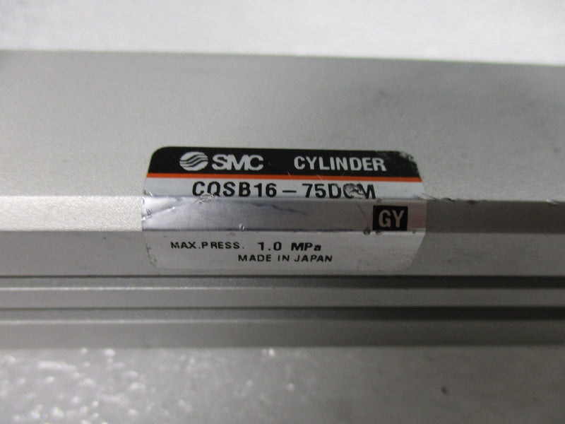 SMC CQSB16-75D0M Cylinder (used working) - Tech Equipment Spares, LLC