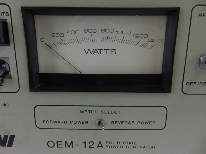 ENI OEM-12A OEM-12A-21041-51 RF Generator, 1250W *tested working - Tech Equipment Spares, LLC