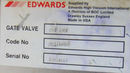 Edwards GVI 100P Gate Valve 365354000 *used working - Tech Equipment Spares, LLC