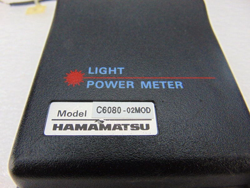 Hamamatsu C6080-02MOD Light Power Meter *used working - Tech Equipment Spares, LLC