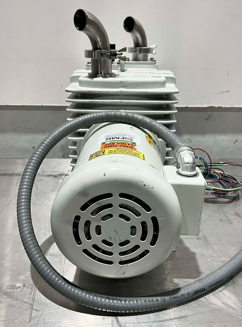 Leybold D30AC Trivac Pump 208VAC, 3 Phase *used working - Tech Equipment Spares, LLC
