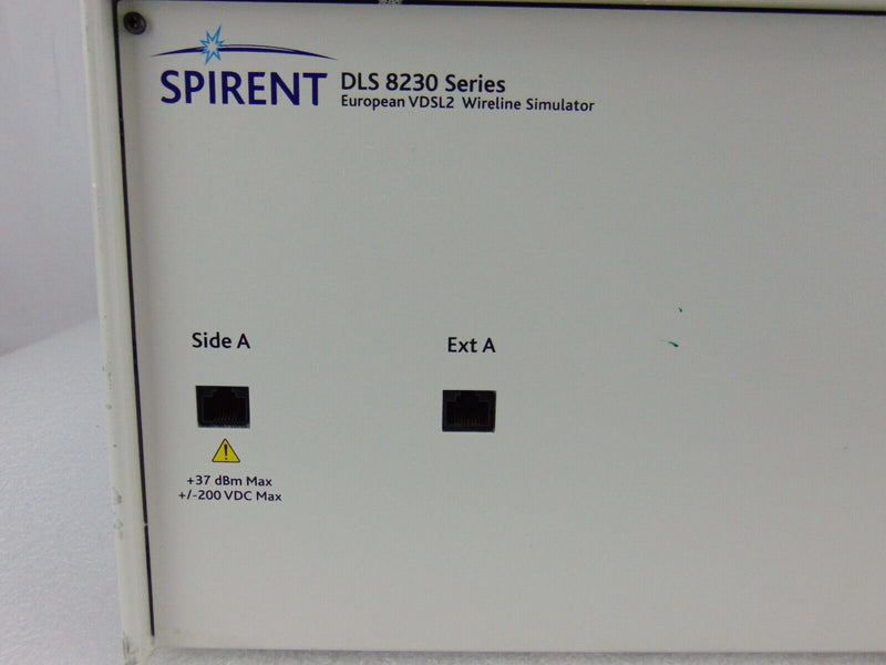Spirent DLS 8234 VDSL2 PE04 European Wireless Simulator DLS 8230 *used working - Tech Equipment Spares, LLC