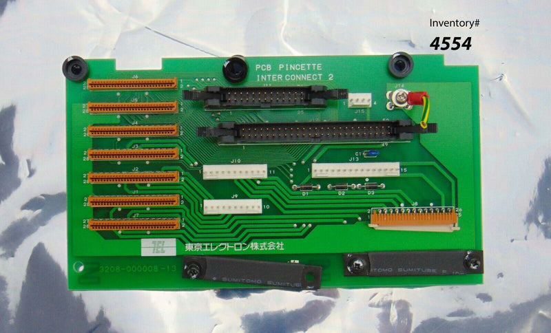 TEL Tokyo Electron 3281-000008-14 PCB Pincette Inter Connect 2 Circuit Board *us - Tech Equipment Spares, LLC