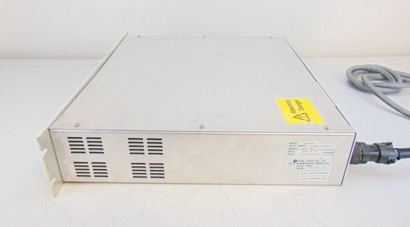 Pearl Kogyo APU500 Monitor Unit *used working - Tech Equipment Spares, LLC