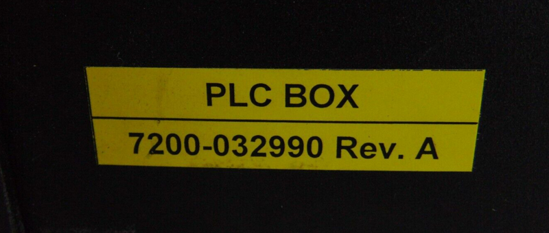 NanoMetrics 7200-032990 Rev A PLC Box *untested, being sold as-is - Tech Equipment Spares, LLC