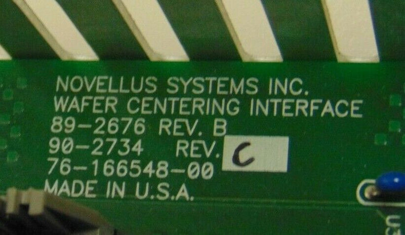 Novellus 02-165975-00 89-2676 90-2734 76-166548-00 Wafer Centering Interface - Tech Equipment Spares, LLC