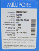 Millipore FC-2900M FC-2900MEP Mass Flow Controller 50cc CL2 200cc He, lot o 2 - Tech Equipment Spares, LLC