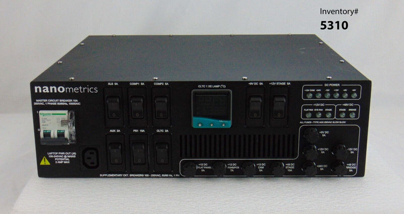 NanoMetrics 7200-034482 PDU 9050 *untested, being sold as-is - Tech Equipment Spares, LLC