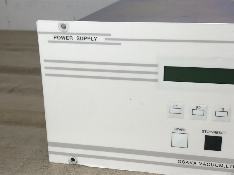 Osaka TC1813 Turbo Pump Power Supply Controller (Used Working, 90 Day Warranty) - Tech Equipment Spares, LLC