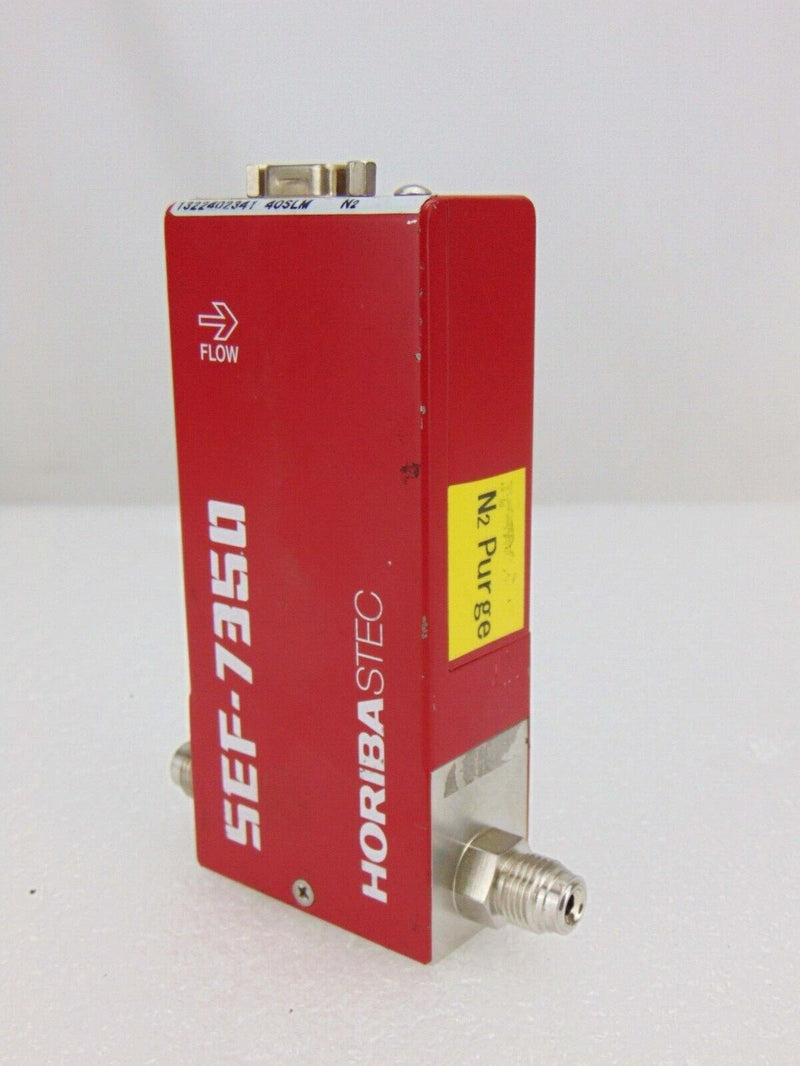 Horiba Stec SEF-7350 Mass Flow Controller 40 SLM N2 *used working* - Tech Equipment Spares, LLC