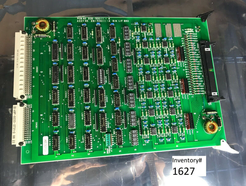 Electroglas 208-500111-4 BIN 1/F BRD 281-500111-4 PCB Circuit Board (Working) - Tech Equipment Spares, LLC