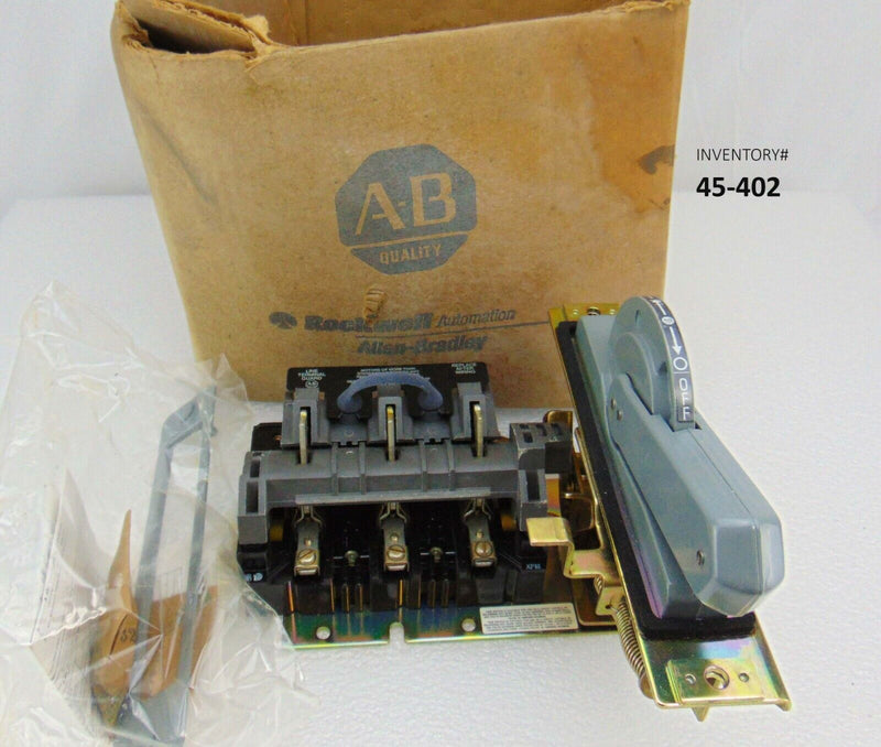 Rockwell Allen Bradley 1494F Non-Fusible Disconnect Switch 30 Amp 3 Pole *new - Tech Equipment Spares, LLC