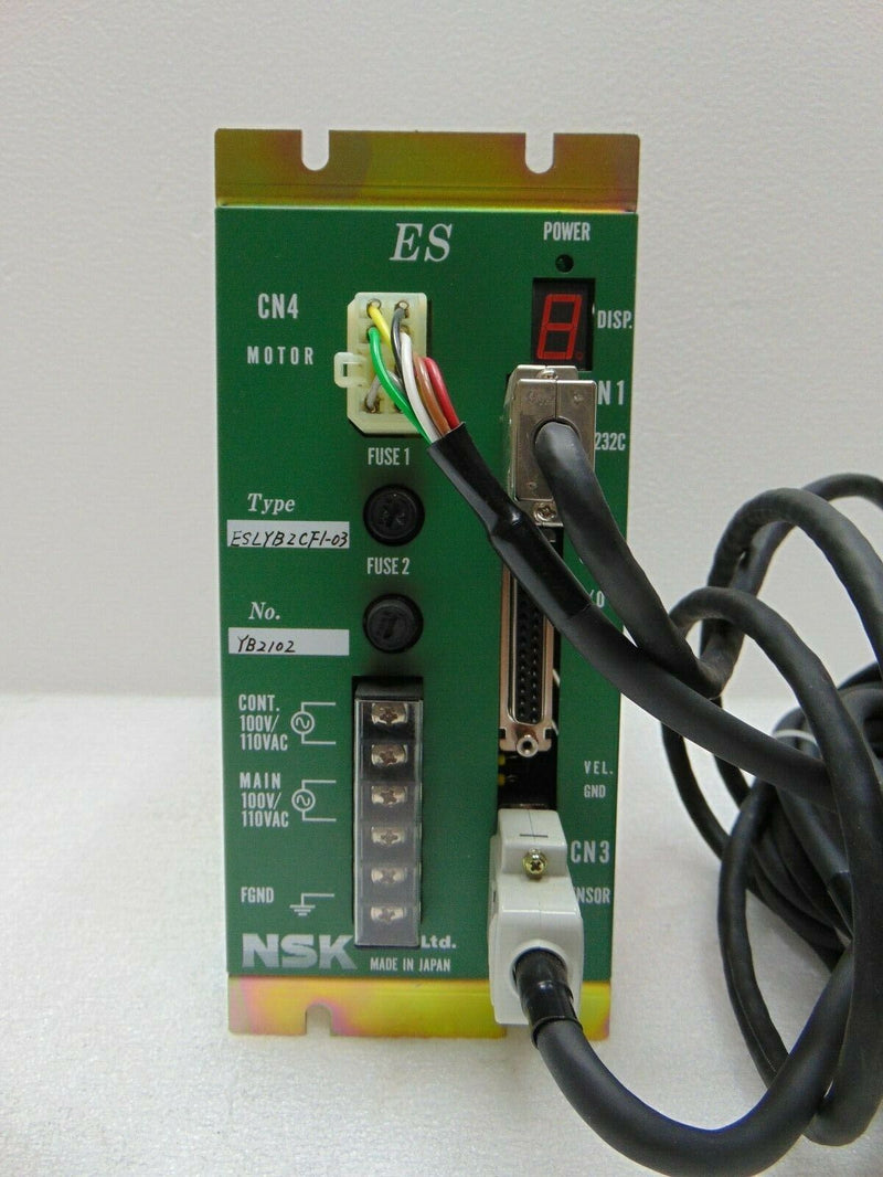 NSK ESLYB2CF1-03 ES Driver KLA Tencor 6020 Acrotec *used working - Tech Equipment Spares, LLC