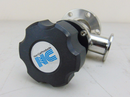 Nor Cal ESV-1002-NW25-CF275 Manual Angel Isolation Valve *used working - Tech Equipment Spares, LLC