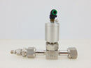 Swagelok 6LV-DFFR8-CM-2 Stainless Steel Valve *used working, 90-day warranty - Tech Equipment Spares, LLC