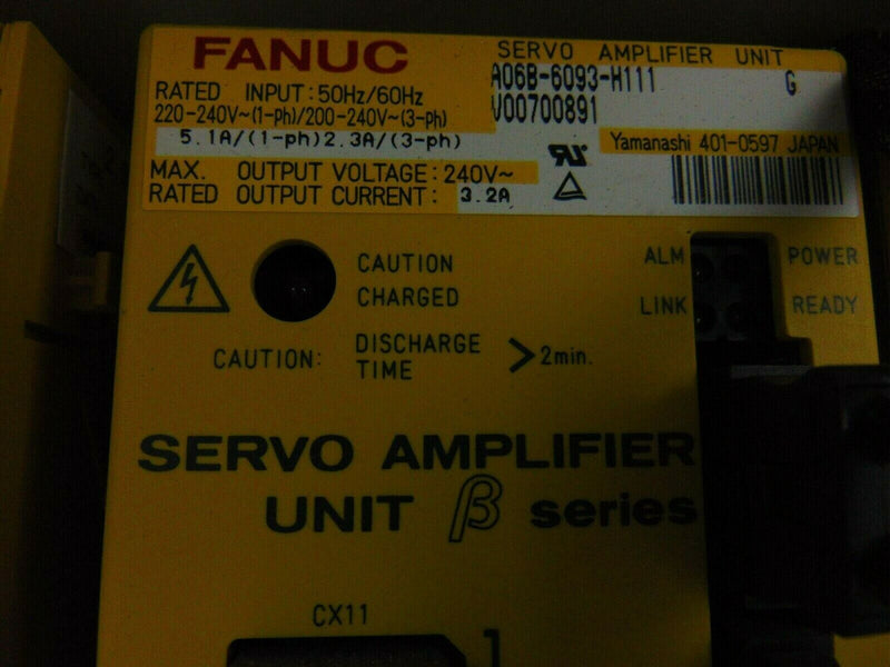 Fanuc R-J3C EE-4316-100 Compact Controller *used working, 90-day warranty - Tech Equipment Spares, LLC