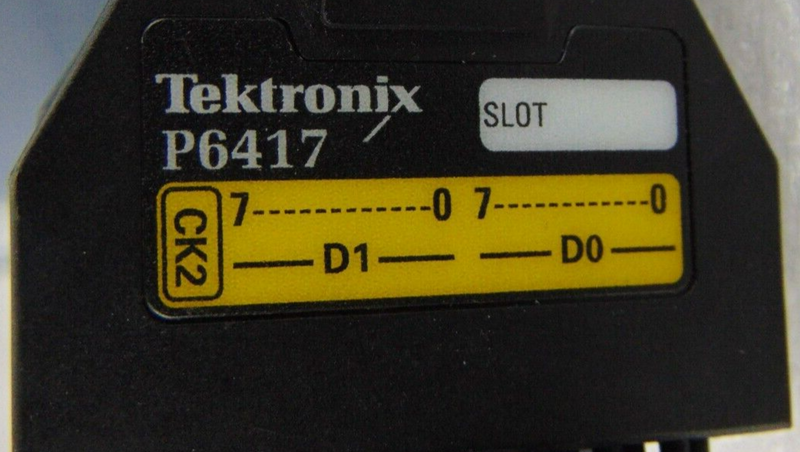 Tektronix P6417 Logic Analyzer Probe Cable, lot of 17 *used working - Tech Equipment Spares, LLC