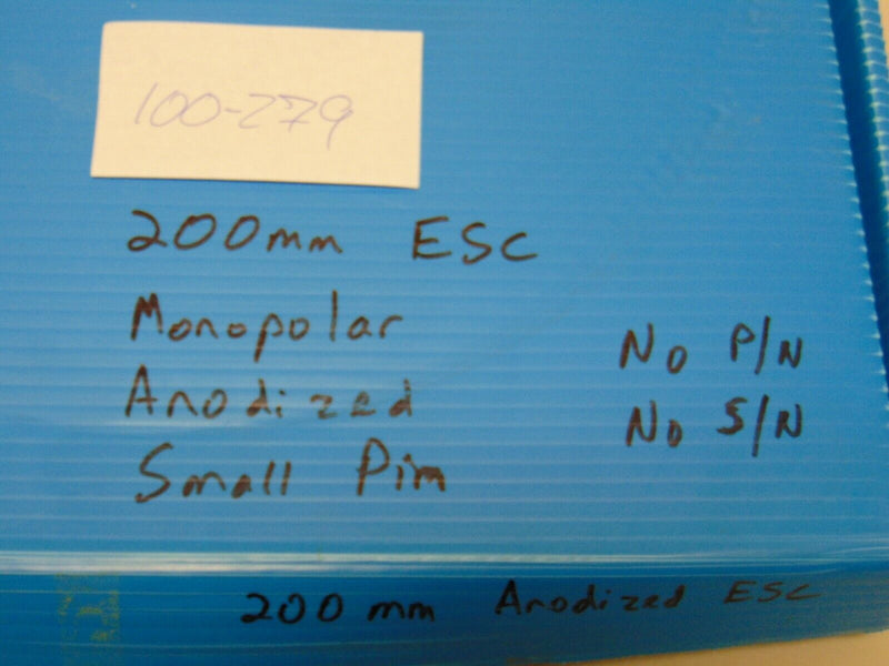 LAM 715-037379-000 715-037370-001 200 ESC Monopolar Anodized Small Pin - Tech Equipment Spares, LLC