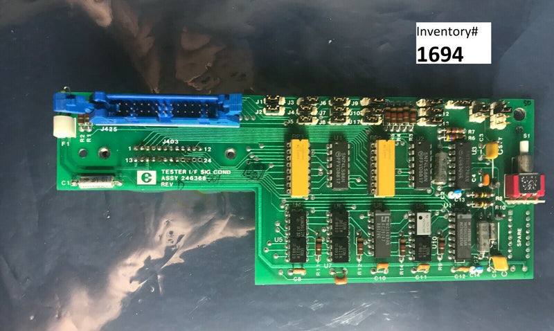 Electroglas 246368 Tester I F Sig Cond Rev D PCB Circuit Board *Used Working* - Tech Equipment Spares, LLC