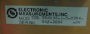 EG&G Wakefield Electronic Measurements TCR 20S135-2-D-0394-OV Power Supply *used - Tech Equipment Spares, LLC