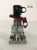 Fujkin AM5A0000 081205 Diaphragm Valve Surface Mount (Used Working) - Tech Equipment Spares, LLC