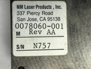NM Laser Products 0078060-001 Sensor Rev AA (used working, 90 day warranty) - Tech Equipment Spares, LLC