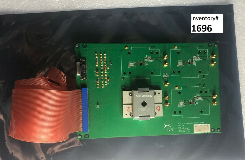 LVSI 010-0026 4 Site RF Characterization Board Port Up PCB Circuit Board *Works* - Tech Equipment Spares, LLC