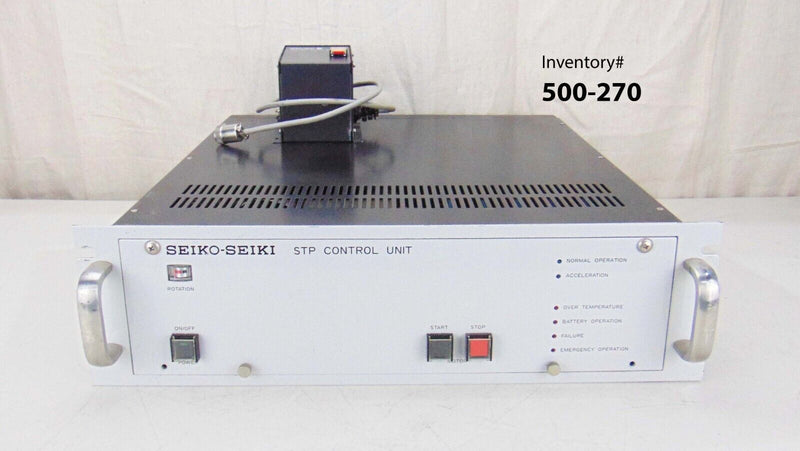 Seiko Seiki SCU-300H STP Control Unit *used working - Tech Equipment Spares, LLC