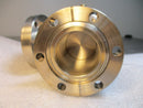 MDC AV-150M-P Angle Isolation Valve Conflat Flange 1 ¼” (New Surplus) - Tech Equipment Spares, LLC
