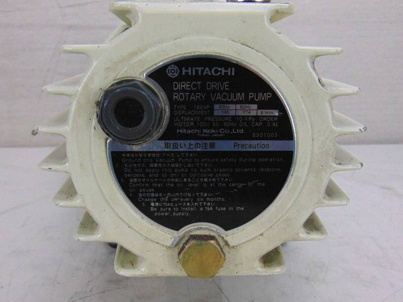 Hitachi CuteVac 160VP Direct Drive Rotary Vacuum Pump, lot of 4 *untested - Tech Equipment Spares, LLC