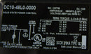 Watlow DC10-48L0-0000 Din-a-mite Solid State Power Controller *used working - Tech Equipment Spares, LLC