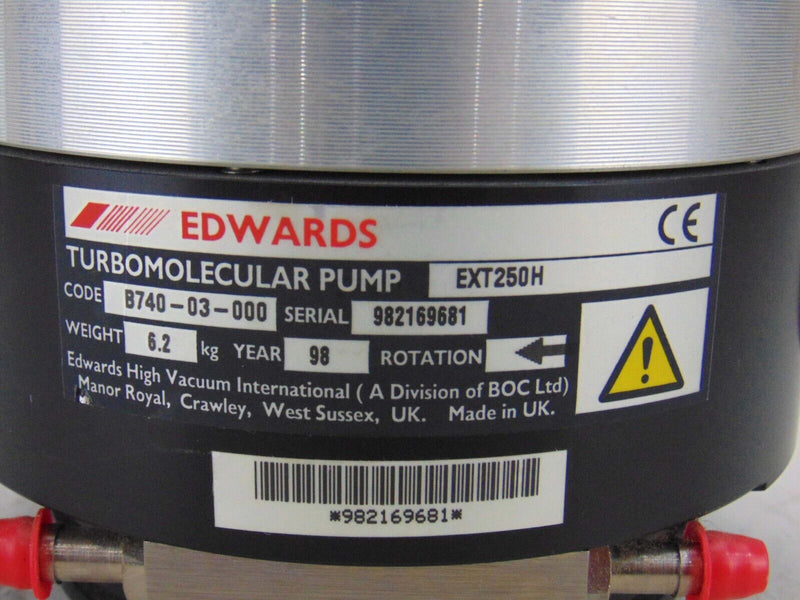 Edwards EXT250H B740-03000 Turbo Pump *used working - Tech Equipment Spares, LLC