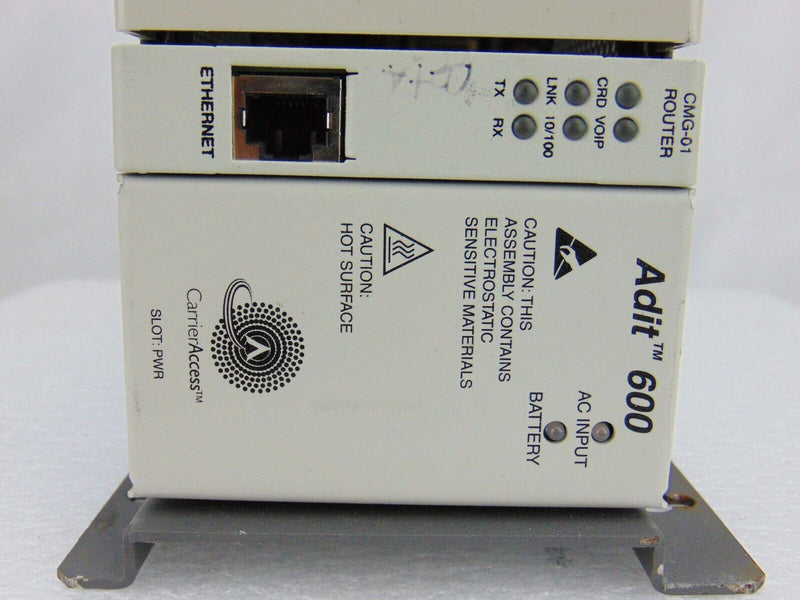 Carrier Access Adit 600 TDM Controller TXS FXS8A CMG-01 Router - Tech Equipment Spares, LLC