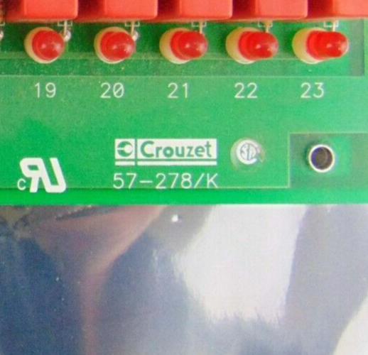 Crouzet 57-287/K Circuit Board Veeco*used working - Tech Equipment Spares, LLC
