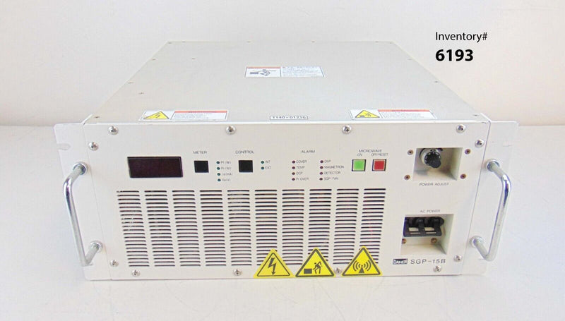 Daihen SGP-15B 1140-01216 Microwave Power Generator AMAT *used working - Tech Equipment Spares, LLC