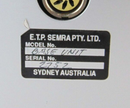 ETP Semra RDEM5-4 RDEM5-13 RDEM5-11 Detector Controller *used working - Tech Equipment Spares, LLC