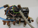 Karl Suss Kuhnke 65 127 Pneumatic Manifold 4 Solenoid Assy Suss 116AA002 Mask Al - Tech Equipment Spares, LLC