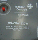 Johnson Controls MS-VMA1620-0 HVAC Control System *used working - Tech Equipment Spares, LLC