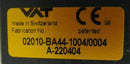 VAT 02010-BH44-AKG1 Slit Valve *used working - Tech Equipment Spares, LLC